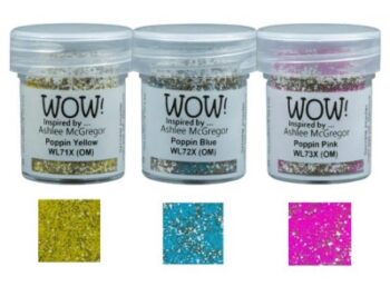 l wow embossing poeder trio party popper