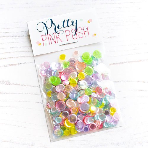Pretty Pink Posh Confetti Rainbow Shimmer Pack
