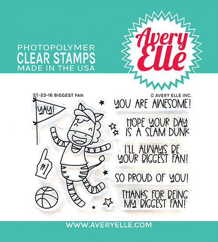 ST2316 Avery Elle clear stamps Biggest Fan