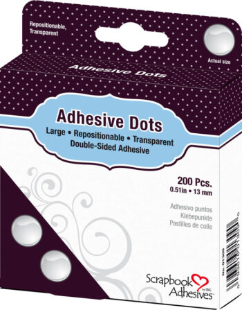 scrapbook adhesives adhesive dots large reposition