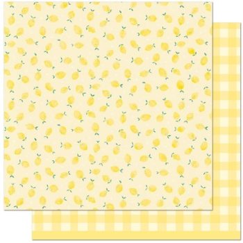 LF3149 lawn fawn cardstock fruit salad collection 12x12 squeeze the day A
