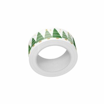LF3212 lawn fawn foiled washi tape christmas tree lot