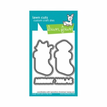 LF3235 lawn fawn coordinating cutting dies pawsitive christmas