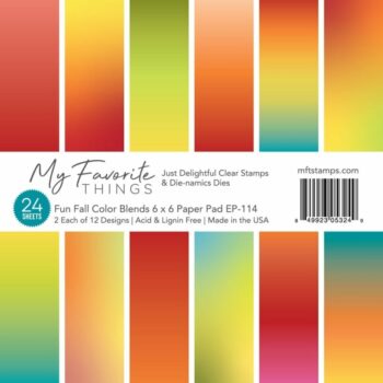 my favorite things fun fall color blends 6x6 inch
