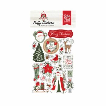 Echo Park Paper Christmas Time Puffy stickers