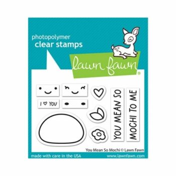 LF3307 Lawn Fawn Clear Stamps You Mean So Mochi (2)