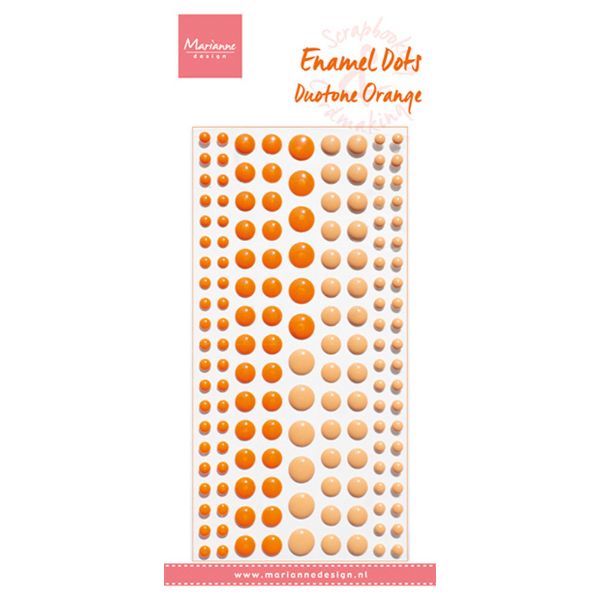 Marianne Design Enamel Dots Duotone orange