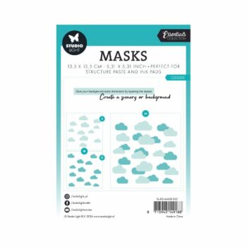 SL ES MASK262 StudioLight Masks Clouds 13,5 x 13,5 cm back