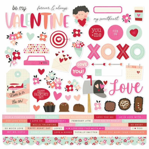 simple stories valentines day collection kit 21910