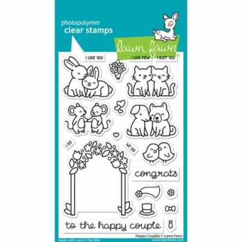 LF3353 lawn fawn clear stamps happy couples