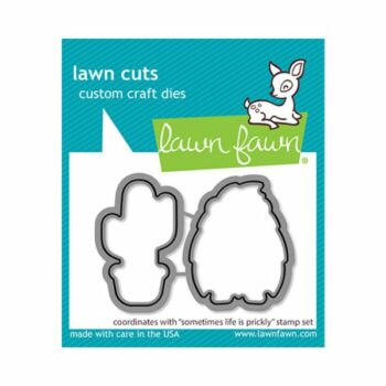 LF3356 lawn fawn coordinating cutting dies sometimes life is prickly
