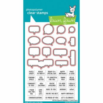 LF3360 lawn fawn coordinating cutting dies all the speech bubbles 2