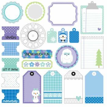 Doodlebug Design Snow Much Fun bits and pieces die cuts 2