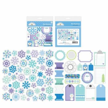 Doodlebug Design Snow Much Fun bits and pieces die cuts