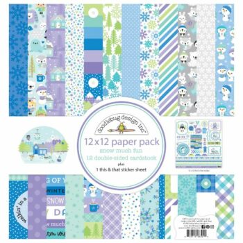 Doodlebug Design Snow Much Fun collection pack 1