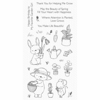MFT SY 67 clear stamps beauty of spring main