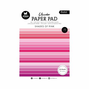 Studio Light Unicolor Paper Pad Shades Of Pink SL ES UPP155