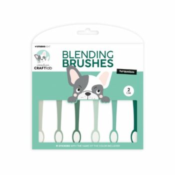 StudioLight Creative CraftLab Essentials Blending Brushes Turquoises